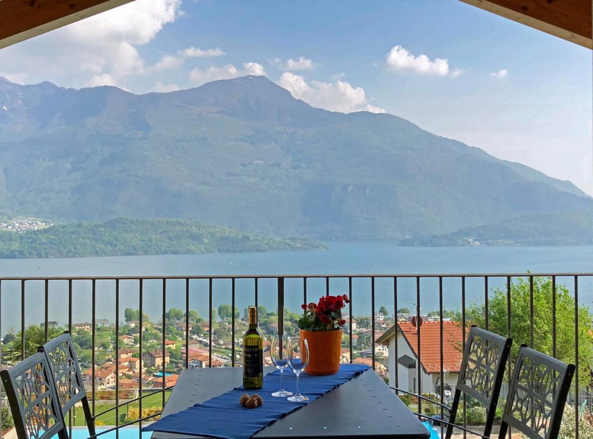 La Collina Degli Ulivi Apartment Vercana Luaran gambar
