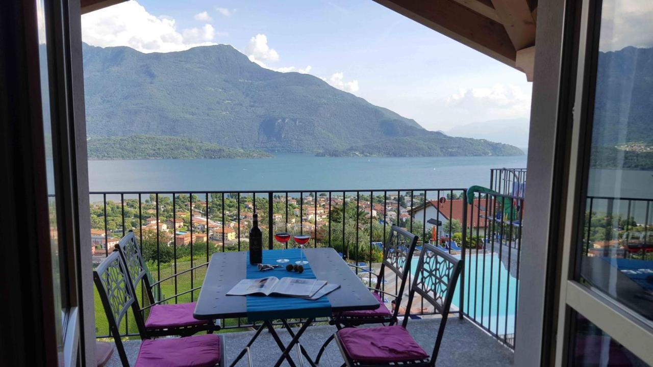 La Collina Degli Ulivi Apartment Vercana Luaran gambar